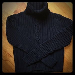 SOLD. Clifford & Wills cotton turtleneck sweater